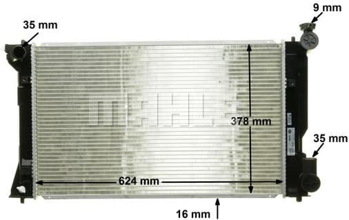 Radiator, engine cooling BEHR CR 1529 000S - image 2