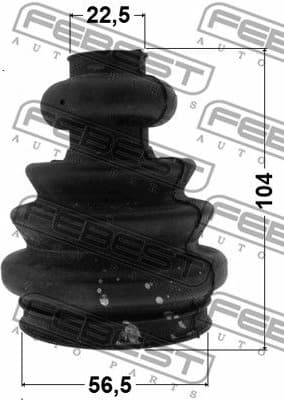 Bellow Kit, drive shaft 2315-T5RH - image 2