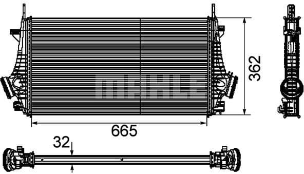 Charge Air Cooler BEHR *** PREMIUM LINE *** CI 191 000P - image 2