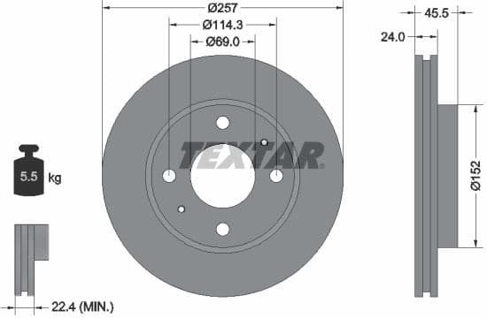 Brake Disc 92130800