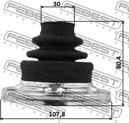 Bellow, drive shaft 1615-G463SA - image 2