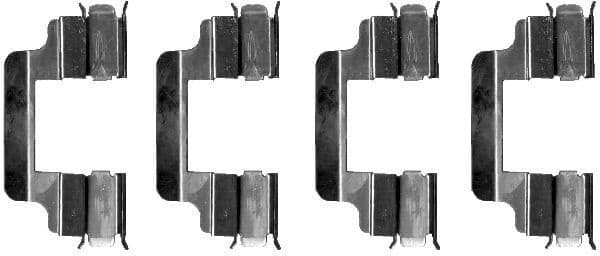 Accessory Kit, disc brake pad 82055400