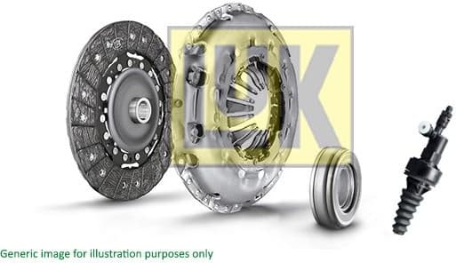 Clutch Kit LuK RepSet Pro 624 3763 21
