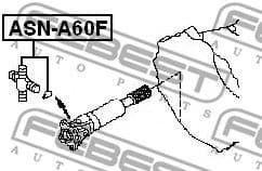 Joint, propshaft ASN-A60F - image 2