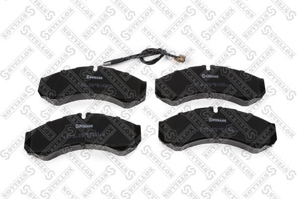Brake Pad Set, disc brake 662 002B-SX