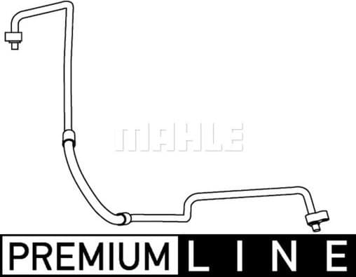 High-pressure Line, air conditioning BEHR *** PREMIUM LINE *** AP 86 000P