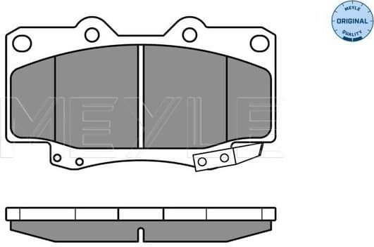 Brake Pad Set, disc brake MEYLE-ORIGINAL: True to OE. 025 216 7915/W - image 3