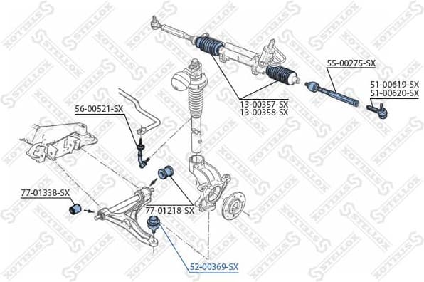Ball Joint 52-00369-SX - image 2