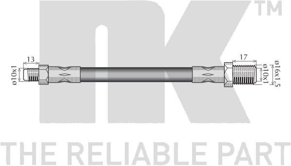 Brake Hose 8523104 - image 2