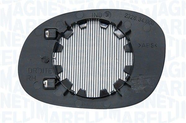 Mirror Glass, exterior mirror 351991304240 - image 2