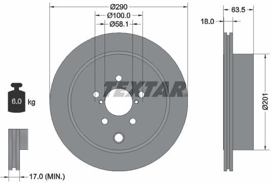 Brake Disc PRO 92270903