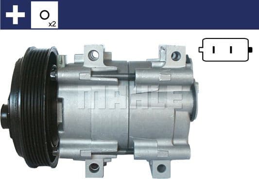 Compressor, air conditioning BEHR ACP 843 000S