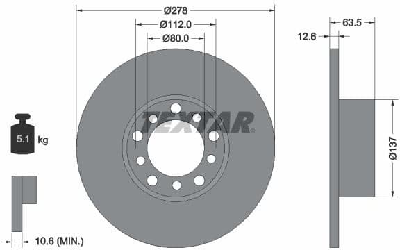 Brake Disc 92009500