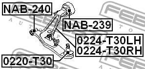 Ball Joint 0220-T30 - image 2