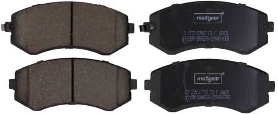 Brake Pad Set, disc brake 19-1758