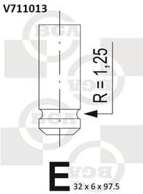 Intake Valve V711013