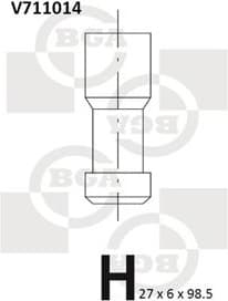 Exhaust Valve V711014