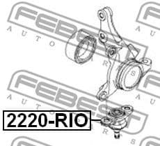 Ball Joint 2220-RIO - image 2