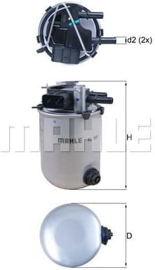 Filter diesel fuel KL909