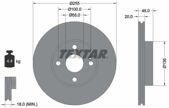 Brake Disc 92096800