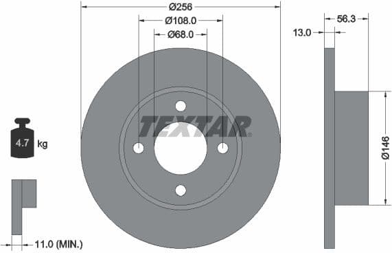 Brake Disc 92057800