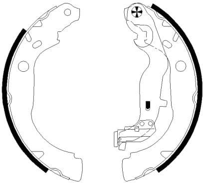 Brake Shoe Set 91082900
