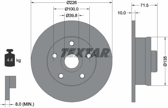 Brake Disc 92057200