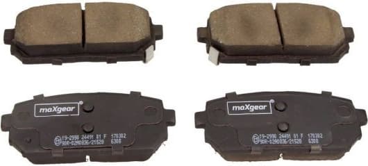 Brake Pad Set, disc brake 19-2990