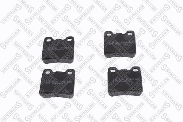 Brake Pad Set, disc brake 293 000B-SX