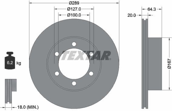 Brake Disc 92076300