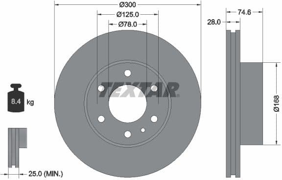 Brake Disc 92155900