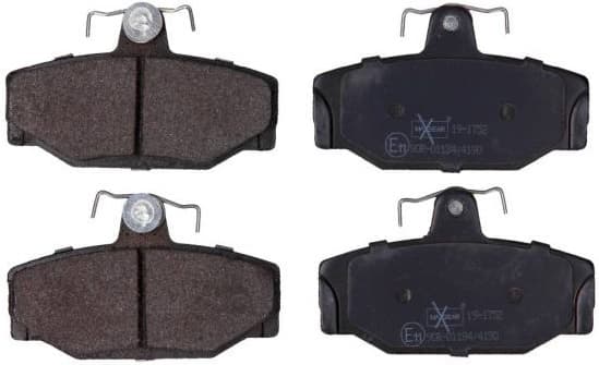 Brake Pad Set, disc brake 19-1752