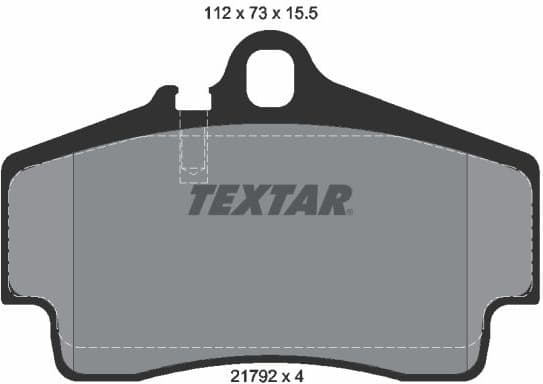 Brake Pad Set, disc brake 2179203