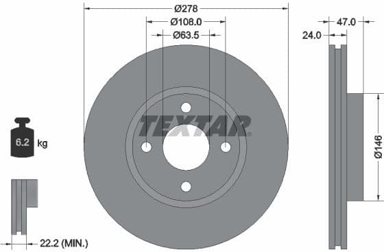 Brake Disc 92075400