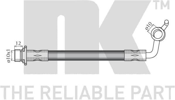 Brake Hose 854570 - image 2