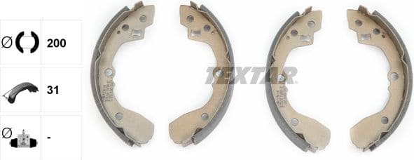 Brake Shoe Set 91065000