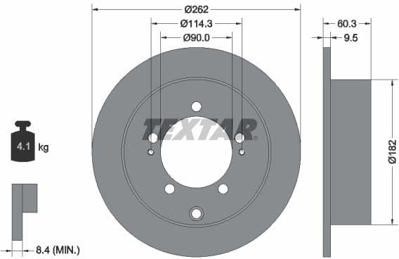 Brake Disc 92148600