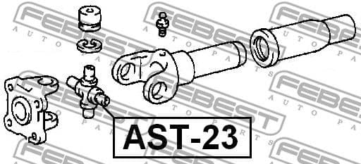 Joint, propshaft AST-23 - image 2