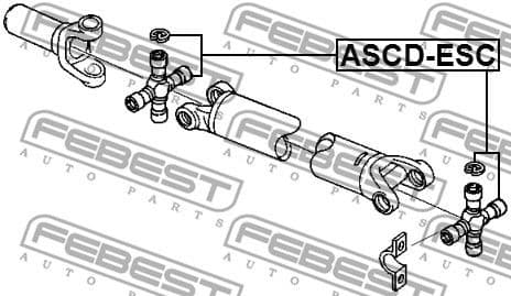 Joint, propshaft ASCD-ESC - image 2