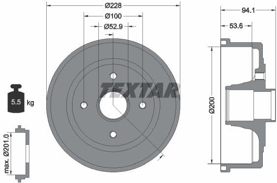 Brake Drum 94024200