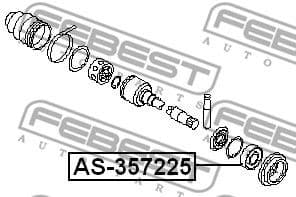 Bearing, drive shaft AS-357225 - image 2