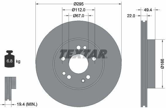 Brake Disc 92057300