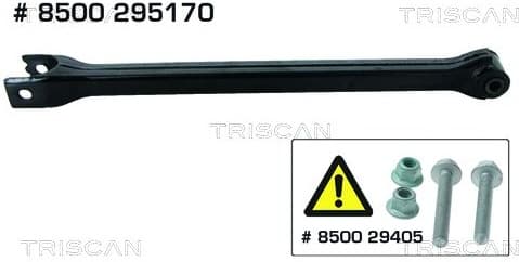 Control/Trailing Arm, wheel suspension 8500 295170