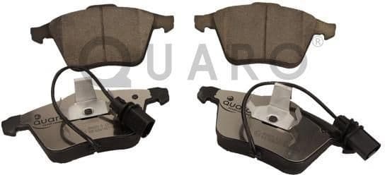 Brake Pad Set, disc brake QUARO SILVER CERAMIC QP0067C