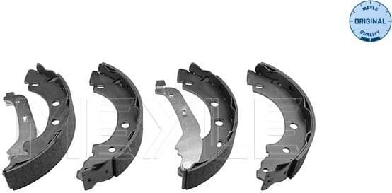 Brake Shoe Set MEYLE-ORIGINAL: True to OE. 16-14 533 0002