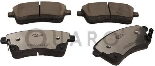 Brake Pad Set, disc brake QUARO SILVER CERAMIC QP5072C
