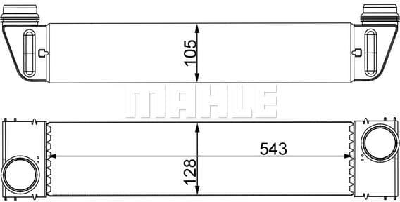 Charge Air Cooler BEHR CI 193 000S