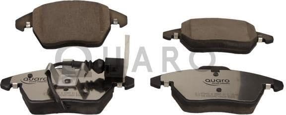 Brake Pad Set, disc brake QUARO SILVER CERAMIC QP9849C