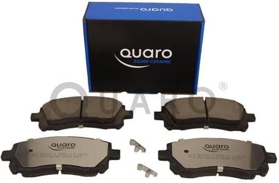 Brake Pad Set, disc brake QUARO SILVER CERAMIC QP2020C - image 2