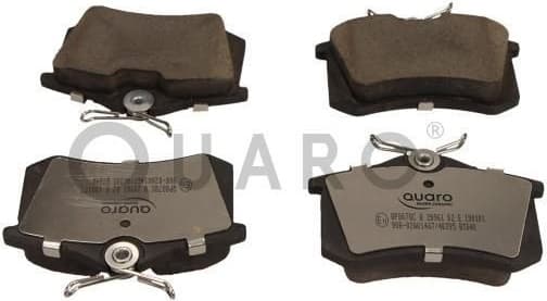 Brake Pad Set, disc brake QUARO SILVER CERAMIC QP8078C